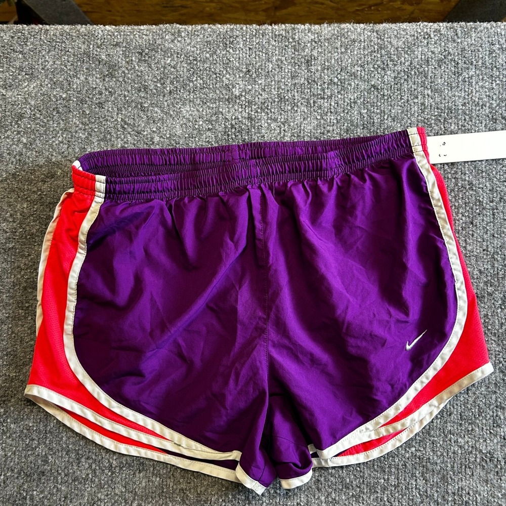 Nike Running Shorts Womens Size S Purple Pink Dri-Fit Athletic Workout